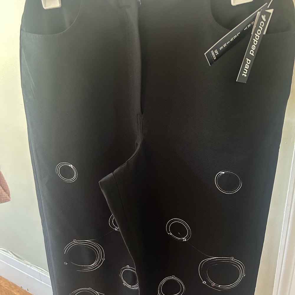 Larry Levine Black Stretch Pants